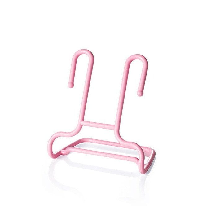 Range Chaussures | Enfant coloré robuste Rangement chaussures Rangement signature Rose 