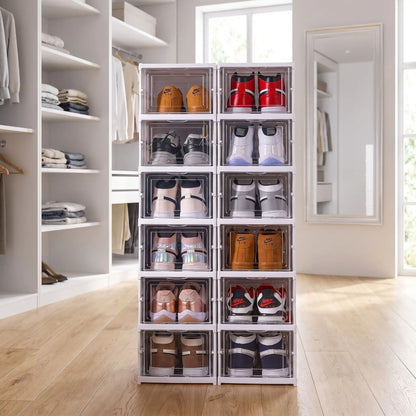 Range-chaussures ModuBox FJELL™ en PP haute densité pour entrée organisée