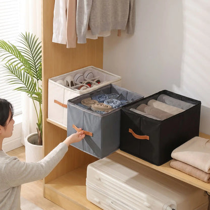 Range chaussures modulable FJELL™ ShoeBox en tissu Oxford pour organiser plusieurs paires avec style