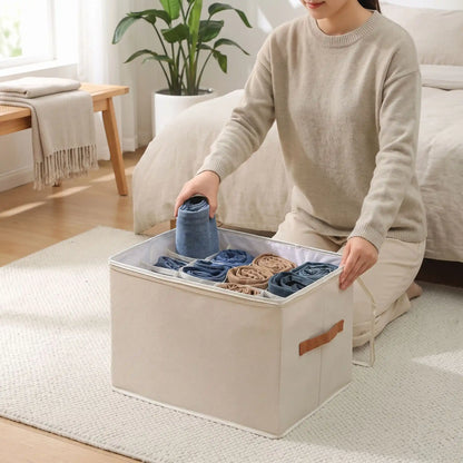 Organisateur de chaussures en tissu Oxford empilable pour entrée ou dressing