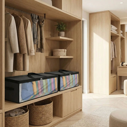 Rangement casquette dans un dressing - Optimisation espace placard