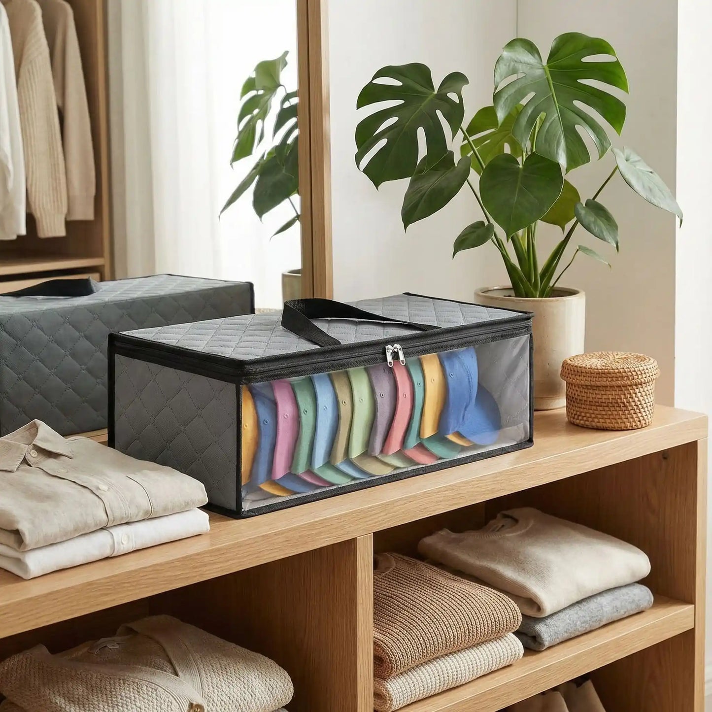 Rangement casquette protection