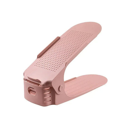 Rangement Chaussure | Réglable - Lot de 10 Rangement chaussures Rangement signature Rose 