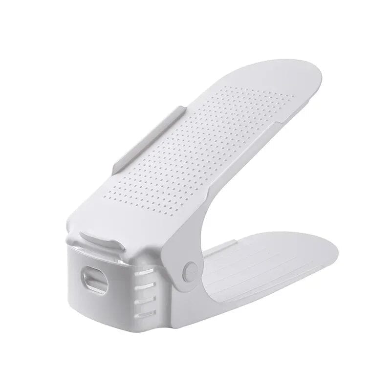 Rangement Chaussure | Réglable - Lot de 10 Rangement chaussures Rangement signature Blanc 