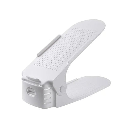 Rangement Chaussure | Réglable - Lot de 10 Rangement chaussures Rangement signature Blanc 