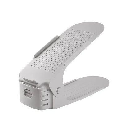 Rangement Chaussure | Réglable - Lot de 10 Rangement chaussures Rangement signature Gris 