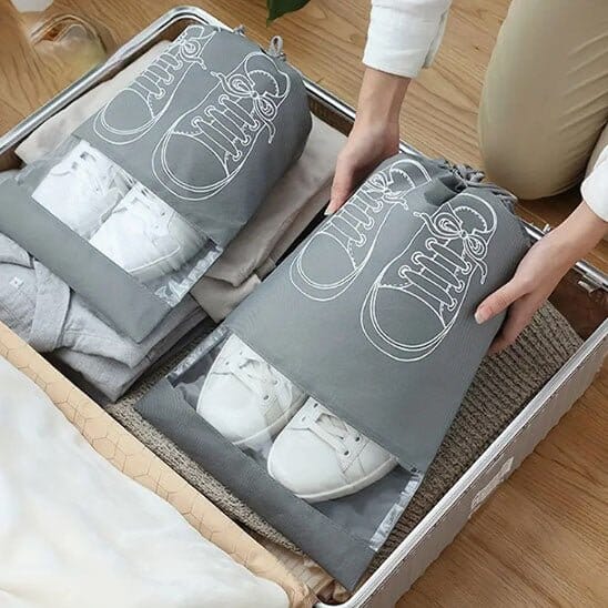 Rangement Chaussure | Sac Voyageur Compact (Lot de 10) Rangement chaussures Rangement signature 