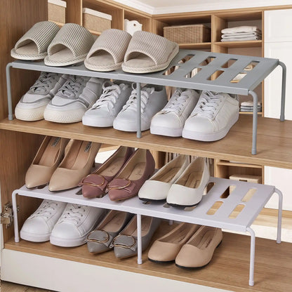 Rangement chaussures FJELL™ organisateur extensible et modulaire en PP haute densité pour entrée organisée et gain de place