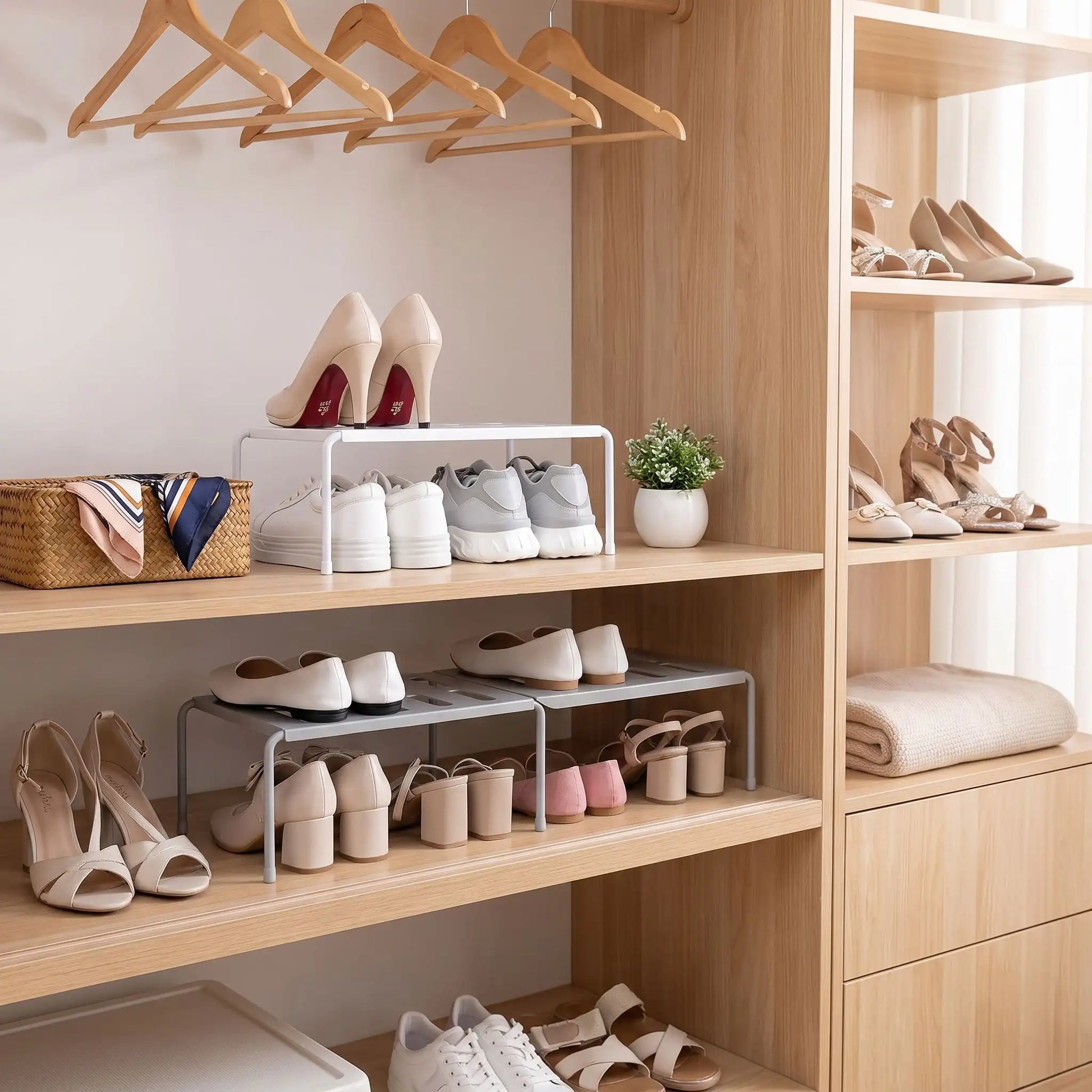 Rangement chaussures FJELL™ organisateur extensible et modulaire en PP haute densité pour rangement  pratique