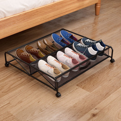 Rangement Chaussures | Modèle Sous Lit à Roulettes Signature™ Rangement chaussures Rangement signature 