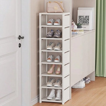 rangement chaussures modulaire superposable buanderie pratique
