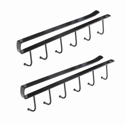 Support casquette NORDEN™ ShapeMaster en métal robuste noir présenté en vue frontale