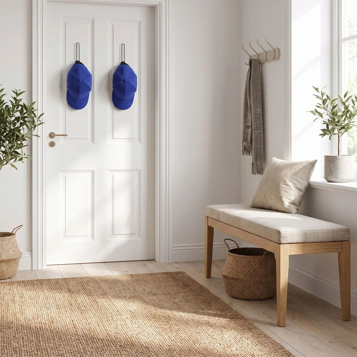 Support casquette NORDEN™ StellarOrganize en métal renforcé avec détail des crochets