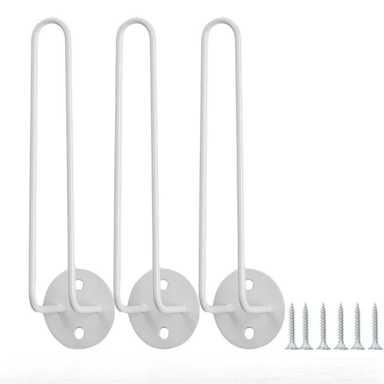 Support à casquette stellarorganize lot de 3 blanc