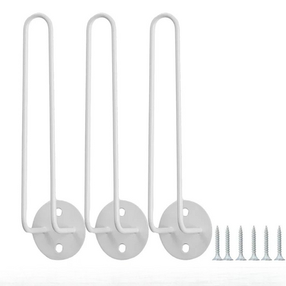 Support à casquette stellarorganize lot de 3 blanc