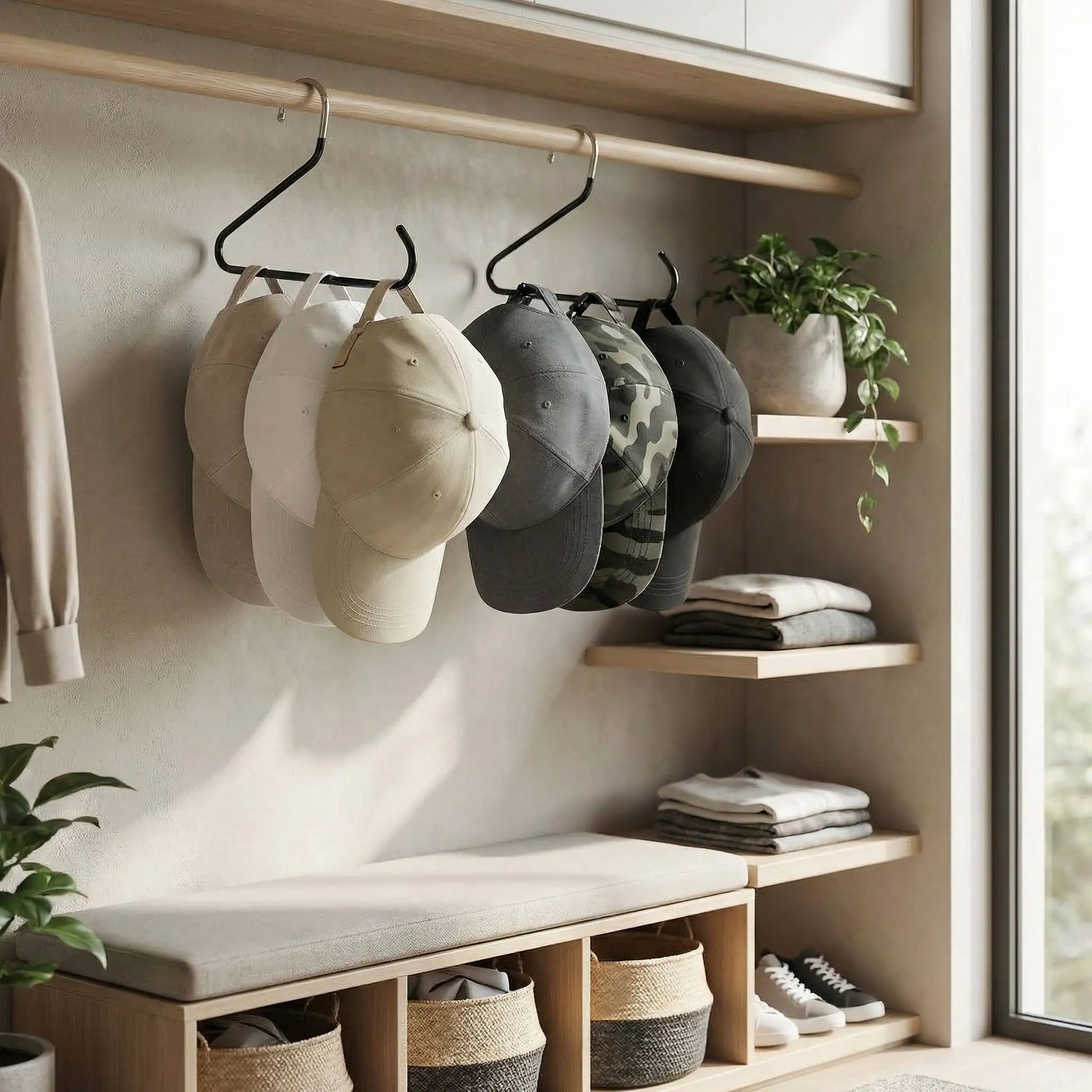 Support pour Casquette | Organiseur de Placard - Rangement signature