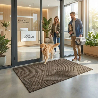 TAPIS D ENTREE | Rainures 3D Pro - Rangement signature