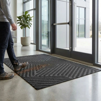 TAPIS D ENTREE | Rainures 3D Pro - Rangement signature