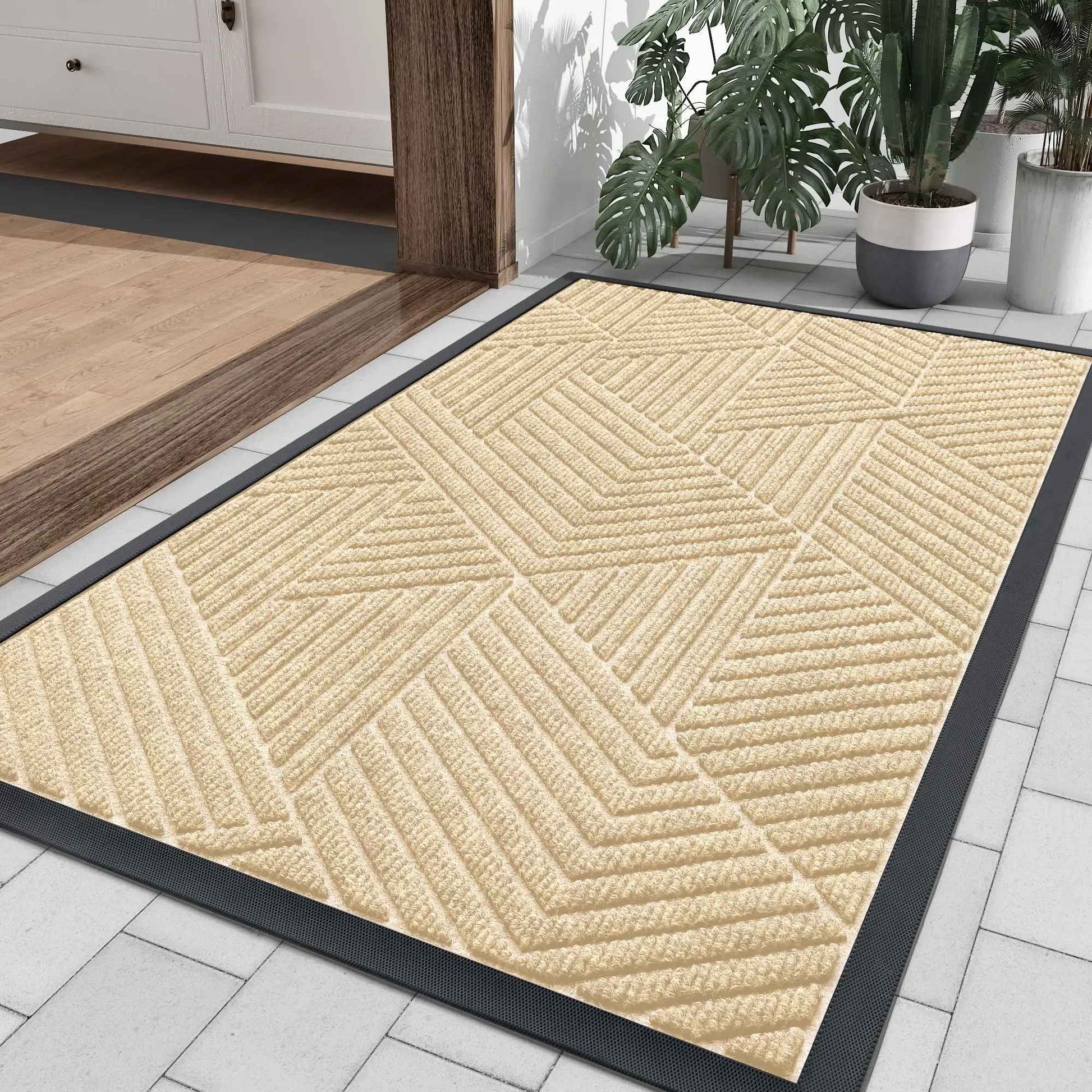 Tapis d'entrée AquaGuard beige