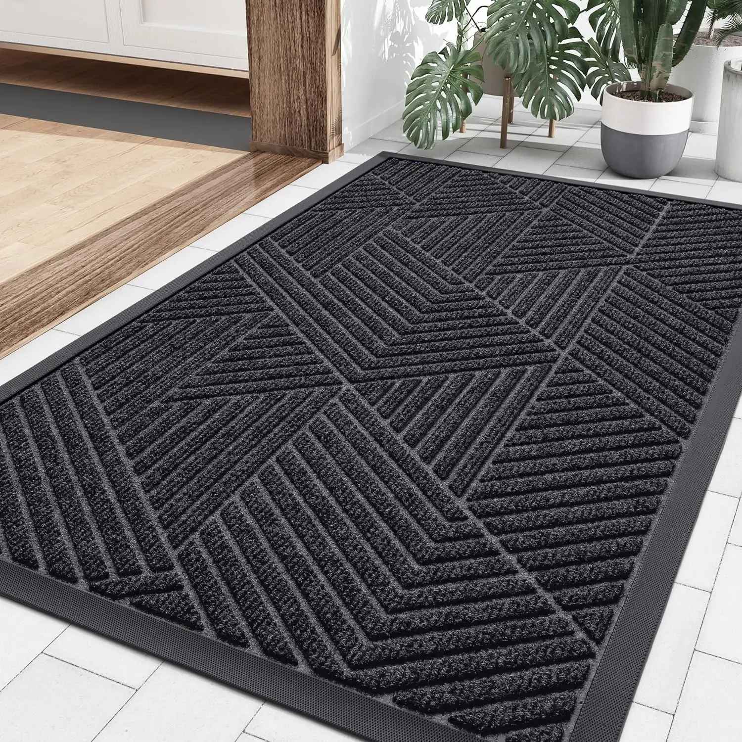 Tapis d'entrée AquaGuard gris