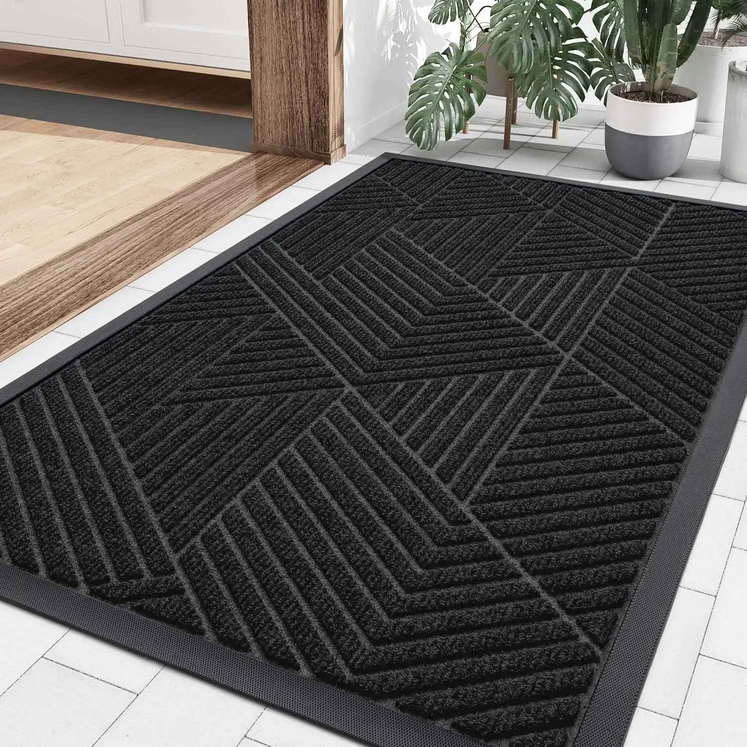 Tapis d'entrée AquaGuard noir