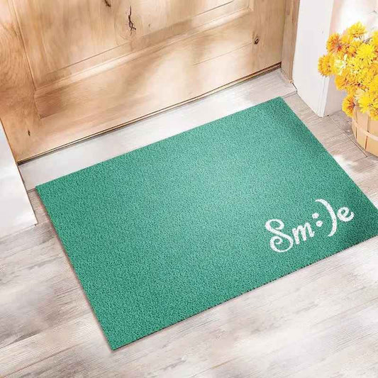 Tapis d'entree CleanStep antipoussière vert