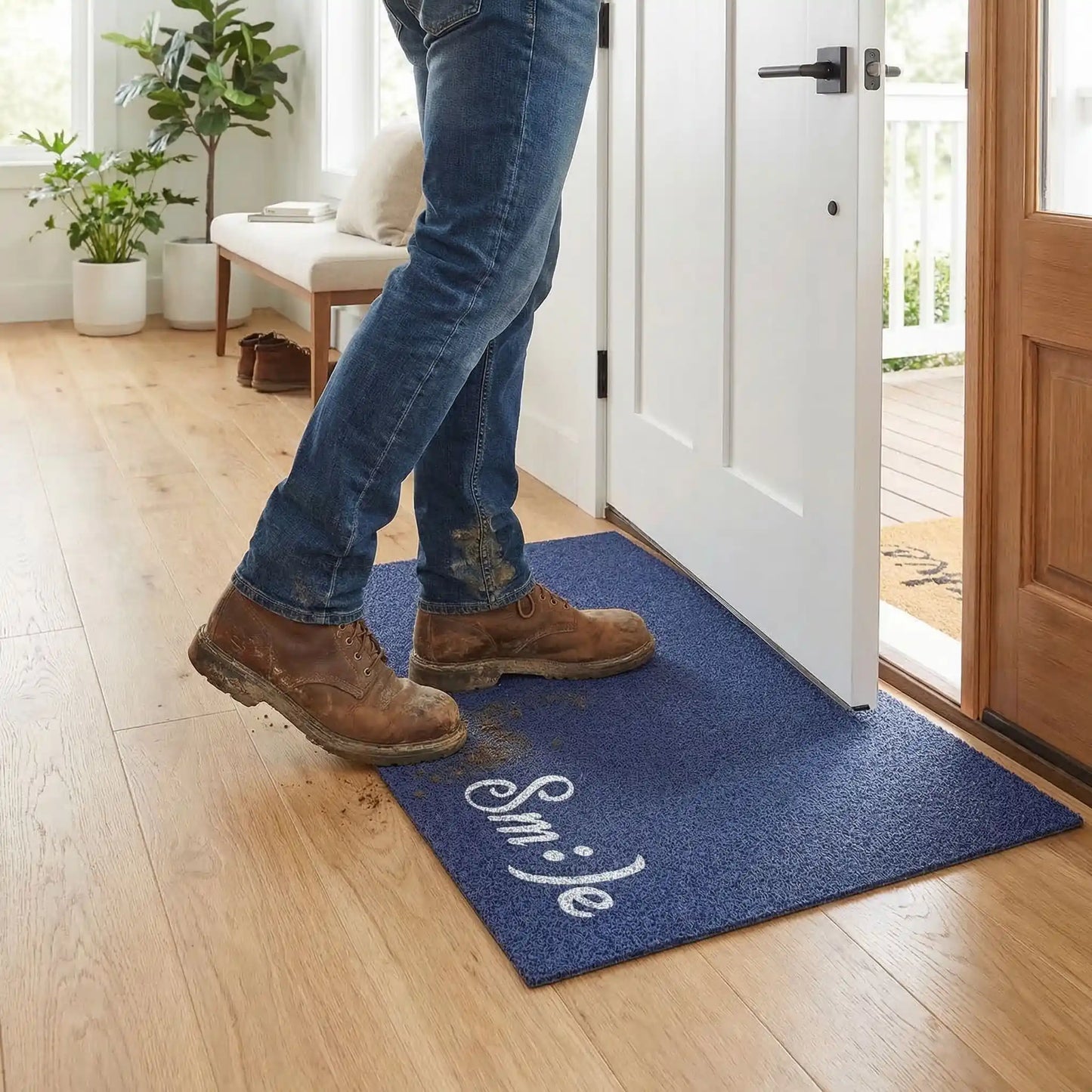Tapis d'entree CleanStep contre la poussière