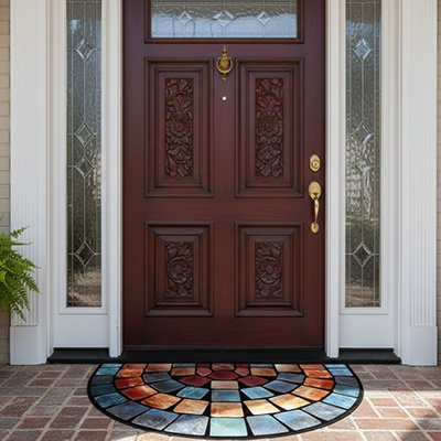 Tapis d entrée design