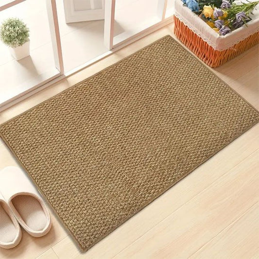 Tapis d'entrée brun