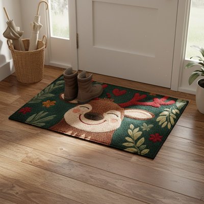 Tapis d'entrée festif