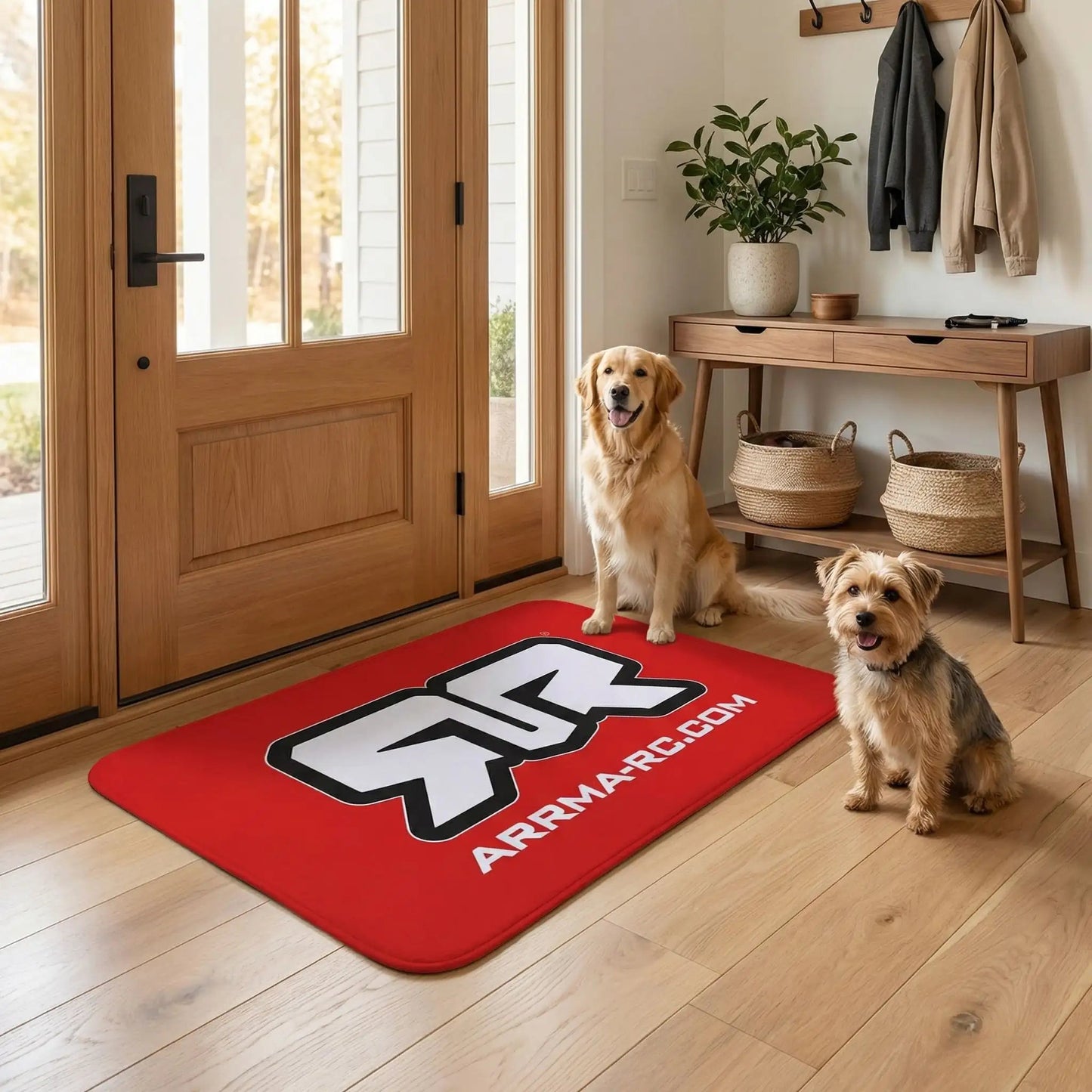 Tapis d'entrée intérieur | ARRMA RC – Rouge - Rangement signature