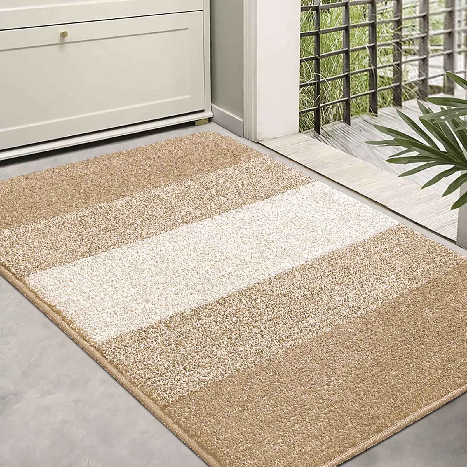 Tapis d'entrée intérieur | SoftStep Microfibre Antidérapante - Rangement signature