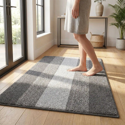 Tapis d'entrée intérieur | SoftStep Microfibre Antidérapante - Rangement signature