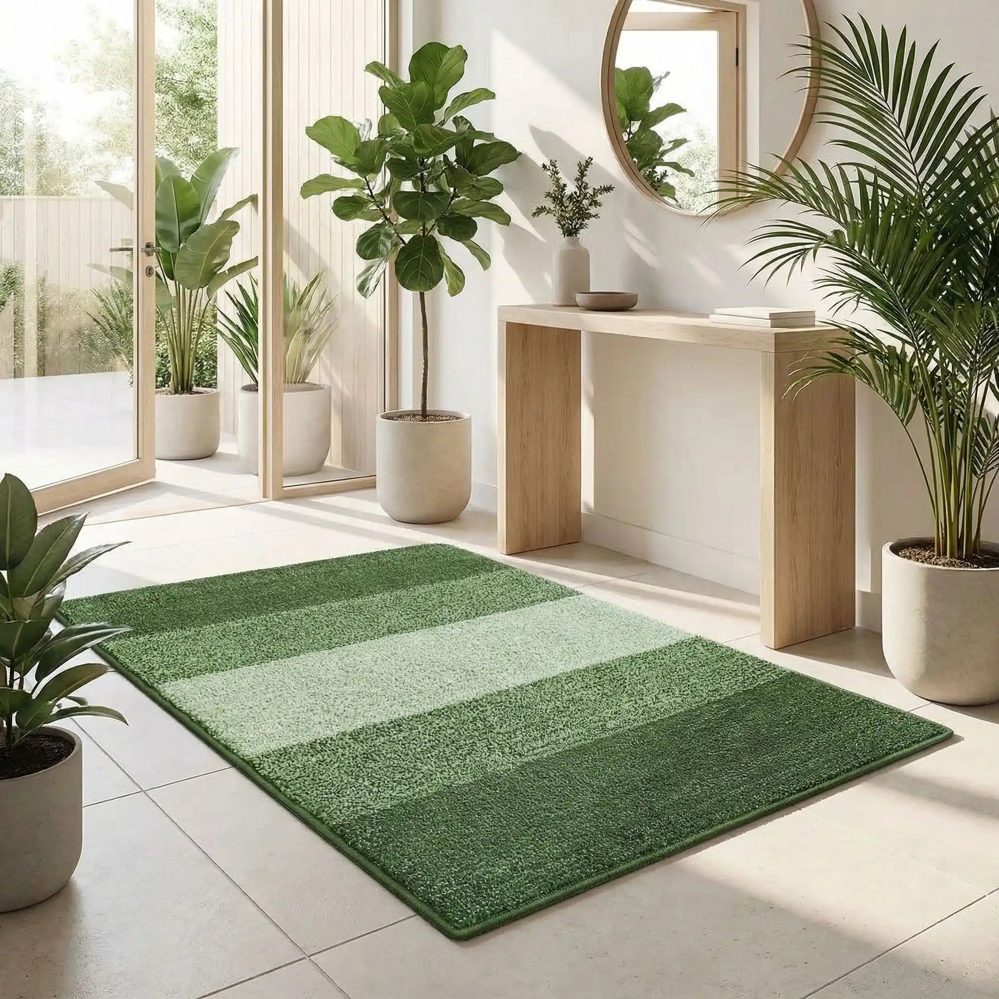 Tapis d'entrée intérieur | SoftStep Microfibre Antidérapante - Rangement signature