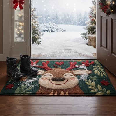Tapis d'entrée | Reine Au Nez Rouge - Rangement signature
