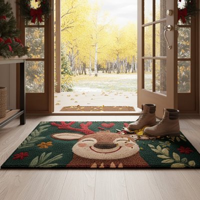 Tapis d'entrée | Reine Au Nez Rouge - Rangement signature