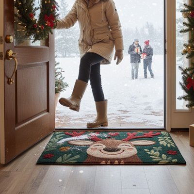 Tapis d'entrée | Reine Au Nez Rouge - Rangement signature