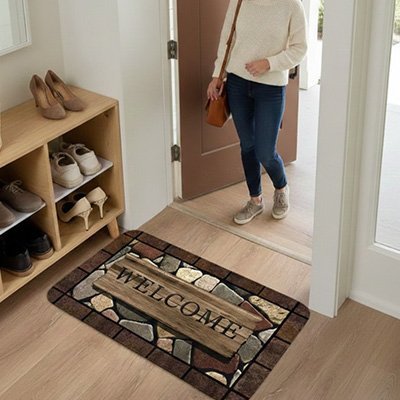 Tapis d'entrée | Ultra-Absorbant - Rangement signature