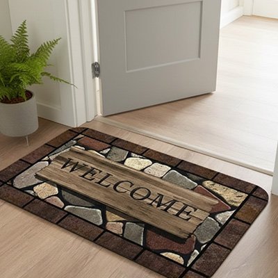 Tapis d'entrée | Ultra-Absorbant - Rangement signature