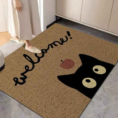 TAPIS ENTREE | CleanGuard™ - Welcome Cat - Rangement signature