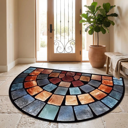 Tapis d’entrée FJELL™ chic artistique en polyester
