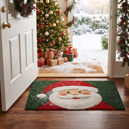 Tapis d’entrée intérieur FJELL™ Père Noël ambiance festive