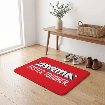 Tapis d’entrée intérieur LYKKE™ ARRMA RC rouge Design Performance en polyester