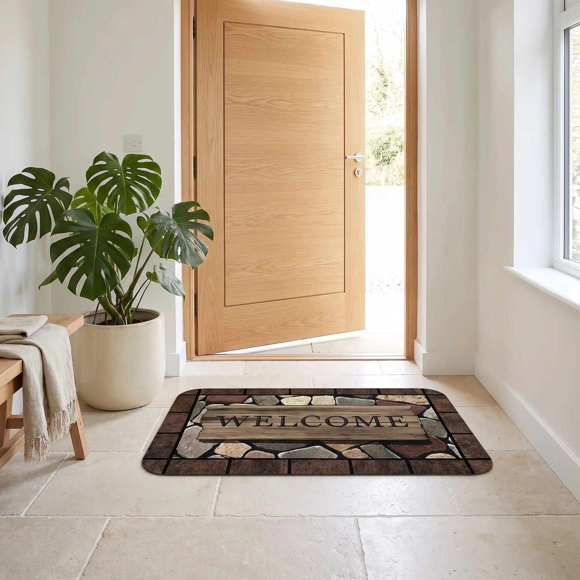 Tapis d’entrée NORDEN™ anti‑humidité polyester