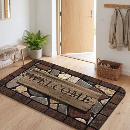Tapis d’entrée NORDEN™ polyester anti‑humidité antidérapant