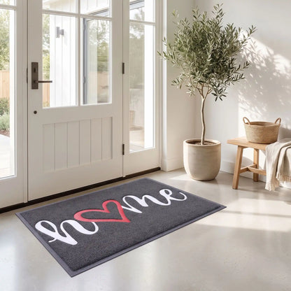 Tapis d’entrée NORDEN™ AquaStop home en PVC et caoutchouc gris