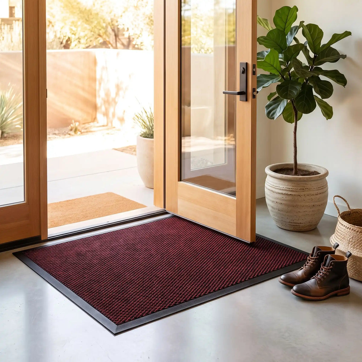 Tapis entree NORDEN protection impermeable pvc haute performance