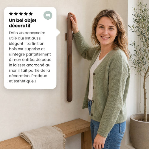 Chausse-pied Long en Hêtre — Lättsteg™