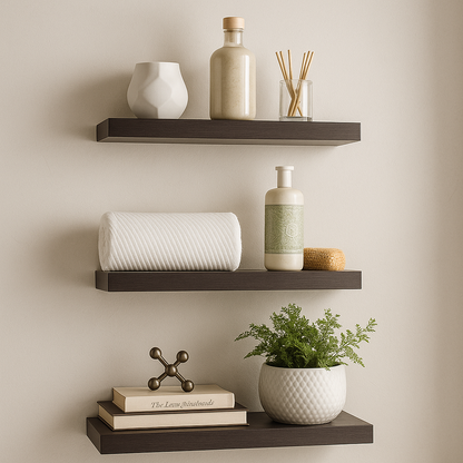 Trois etagere en bois chêne massif