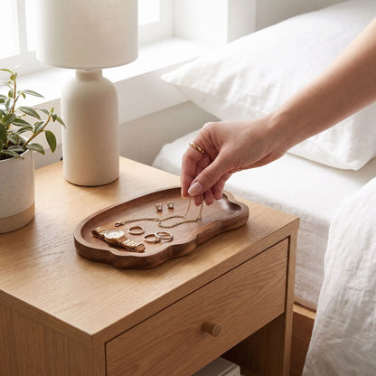 Vide Poche Entrée SKOG™ en acacia massif pour organiser les essentiels